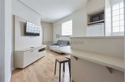 Apartamento com 1 quarto para alugar na rua desembargador ermelino de leão, 181, centro, curitiba, 36 m2 por r$ 2.200