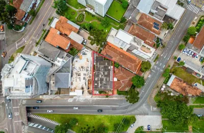 Terreno à venda na avenida visconde de guarapuava, 1478, alto da rua xv, curitiba, 648 m2 por r$ 2.220.000
