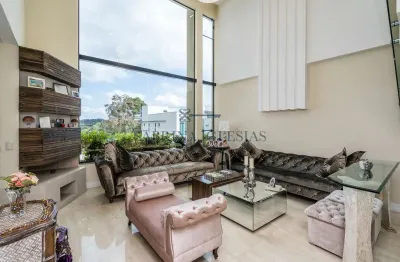 Casa em condomínio fechado com 3 quartos à venda na rua ângelo domingos durigan, 229, santa felicidade, curitiba, 254 m2 por r$ 3.200.000