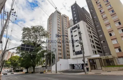 Apartamento com 2 quartos à venda na rua guilherme pugsley, 2620, água verde, curitiba, 44 m2 por r$ 449.000