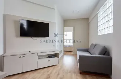 Apartamento com 1 quarto à venda na rua desembargador ermelino de leão, 181, centro, curitiba, 36 m2 por r$ 350.000