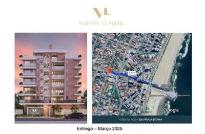 Apartamento com 3 quartos à venda na avenida paraná, 195, caiobá, matinhos, 123 m2 por r$ 1.850.000
