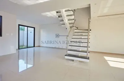 Casa em condomínio fechado com 3 quartos à venda na rua emanoel voluz, 1301, pinheirinho, curitiba, 129 m2 por r$ 850.000