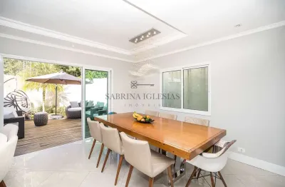 Casa em condomínio fechado com 5 quartos à venda na rua josé risseto, 231, santa felicidade, curitiba, 232 m2 por r$ 2.290.000