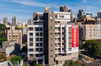 Apartamento com 3 quartos à venda na rua moyses marcondes, 53, juvevê, curitiba, 105 m2 por r$ 1.650.000