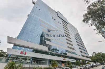 Sala comercial para alugar na rua doutor brasílio vicente de castro, 111, campo comprido, curitiba, 231 m2 por r$ 18.700