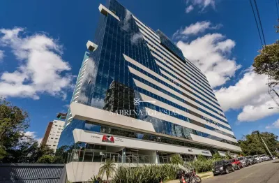 Sala comercial para alugar na rua doutor brasílio vicente de castro, 111, campo comprido, curitiba, 231 m2 por r$ 18.700
