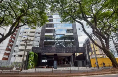 Sala comercial para alugar na rua doutor pedrosa, 313, centro, curitiba, 22 m2 por r$ 3.300