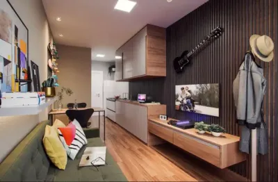 Apartamento com 1 quarto à venda na avenida silva jardim, 255, rebouças, curitiba, 18 m2 por r$ 252.280