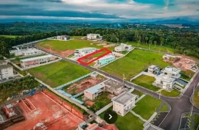 Terreno em condomínio fechado à venda na rua antônio micheletti, 117, jardim amélia, pinhais, 1000 m2 por r$ 980.000