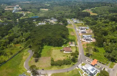 Terreno em condomínio fechado à venda na rua osmário de oliveira bastos, 1353, vila fuck, piraquara, 1319 m2 por r$ 923.489
