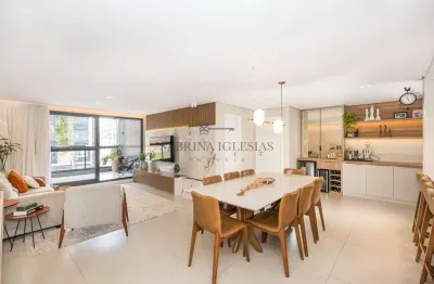 Apartamento com 3 quartos à venda na alameda prudente de moraes, mercês, curitiba, 151 m2 por r$ 2.290.000