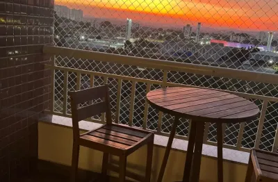 Zona sul apartamento com 2 dormitórios suite varanda ,vista permanente deslumbrante!