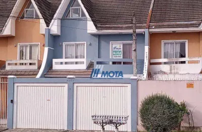 Sobrado com 4 dormitórios para alugar, 200 m² por r$ 4.368,55/mês - bairro alto - curitiba/pr