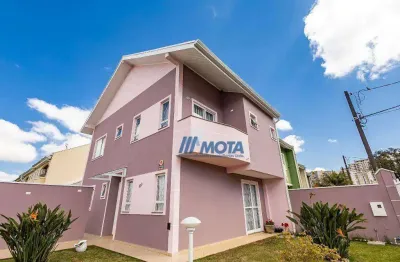 Sobrado com 3 dormitórios à venda, 215 m² por r$ 1.350.000,00 - capão raso - curitiba/pr