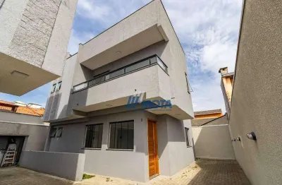 Sobrado com 4 dormitórios à venda, 129 m² por r$ 665.600,00 - cajuru - curitiba/pr