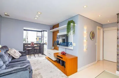 Apartamento com 2 dormitórios à venda, 70 m² por r$ 690.000,00 - cabral - curitiba/pr