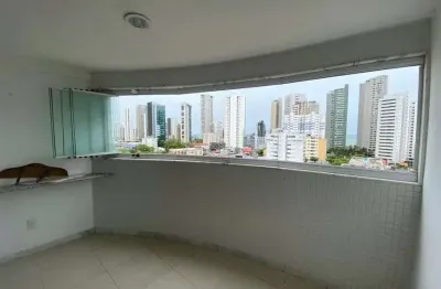 Jean charles / boa viagem: 3 quartos, 2 suite, box, dce, nascente, super ventilado, vista mar, 120m²