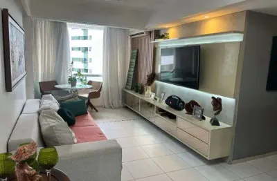 Jean charles / boa viagem : varanda, 3 quartos, 1 suíte, mobiliado, reformado, 2 vagas, 97m²