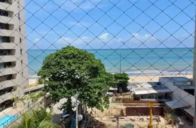 Jean charles/piedade: 3 quartos, nascente, varanda, vista mar, 30m do banco de areia, vg extr, 142m²