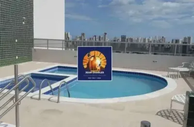 Jean charles / boa viagem: 2 quartos, varanda vista livre, rooftop, 1 vaga, 59m²