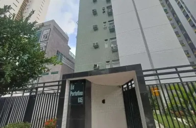 Jean charles / boa viagem : nascente, varanda, 2 qts, 1 suíte, dce, área de serv, 83m²