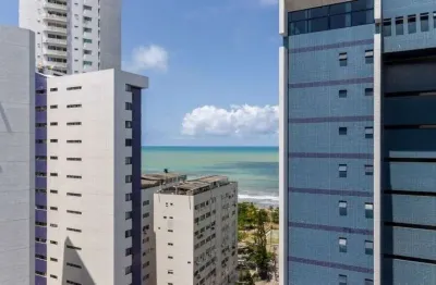 Apartamento em boa viagem, vista mar , nascente, andar alto, 3 quartos em pina - recife - pe