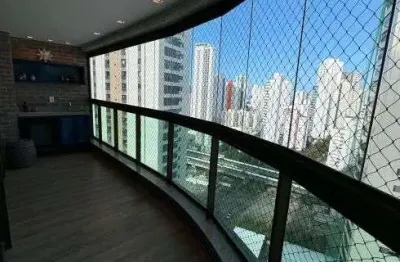 Jean charles / boa viagem : varanda gourmet, 4 qts, 2 suítes, amplo closet, 2 vagas, nascente, 132m²