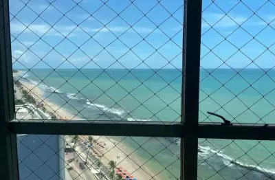 Jean charles/av.boa viagem : nascente, varanda, ampla sala, 4 qts, 3 suítes + suíte master + lazer