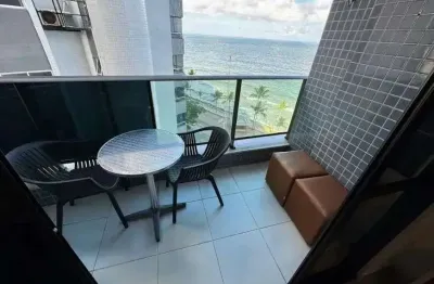 Jean charles / boa viagem : varanda c/vista mar, 2 quartos, 1 vaga de garagem + área de lazer