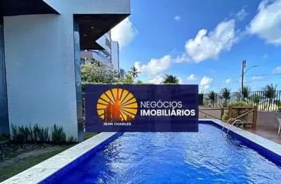 Jean charles/candeias: 4 qts, 4 stes, varanda com vista para o mar, 2 vagas, 172 m², churrasqueira.