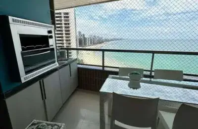 Jean charles / piedade : beira-mar, 5 qts, 4 suítes, banheira, mobiliado, 3 vagas + lazer completo