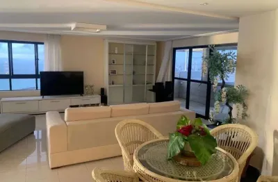 Jean charles / candeias: 5 quartos, 5 suites, 8 wc, 4 vagas, box, porcelanato, vista a mar, 387 m²