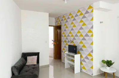 Apartamento com 2 dormitórios para alugar, 56 m² por r$ 2.950,00/mês - vila dora - santo andré/sp