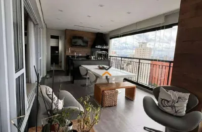 Apartamento com 4 dormitórios à venda, 192 m² por R$ 3.300.000,00 - Vila Gilda - Santo André/SP