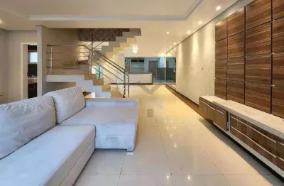 Sobrado com 4 dormitórios para alugar, 430 m² por r$ 13.300,00/mês - cerâmica - são caetano do sul/sp