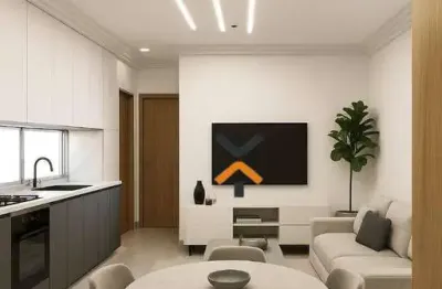 Apartamento com 2 dormitórios à venda, 40 m² por r$ 350.000,00 - jardim pilar - santo andré/sp