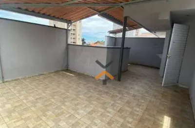 Cobertura com 2 dormitórios à venda, 76 m² por r$ 330.000,00 - vila príncipe de gales - santo andré/sp