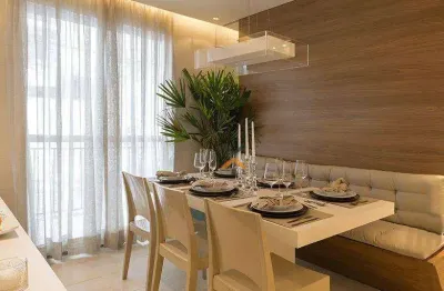 Apartamento com 3 dormitórios à venda, 57 m² por r$ 446.400,00 - vila valparaíso - santo andré/sp