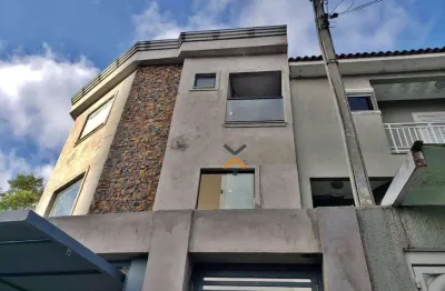 Sobrado com 3 dormitórios à venda, 130 m² por r$ 800.000,00 - parque jaçatuba - santo andré/sp