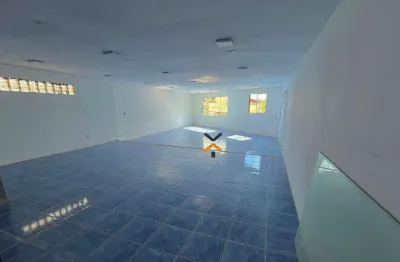Salão para alugar, 90 m² por r$ 3.045,00/mês - vila eldízia - santo andré/sp