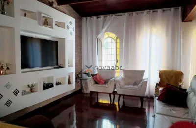 Sobrado com 3 dormitórios à venda, 225 m² por r$ 1.200.000,00 - vila guarani - santo andré/sp