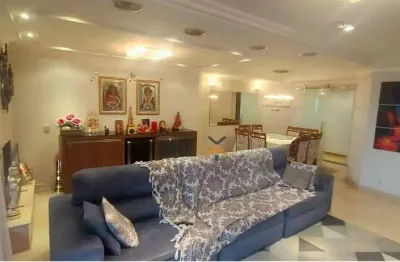 Apartamento com 3 dormitórios à venda no condomínio viareggio - 198m² - vila bastos - santo andré/sp
