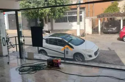 Salão para alugar, 240 m² por r$ 3.500,02/mês - jardim guarará - santo andré/sp
