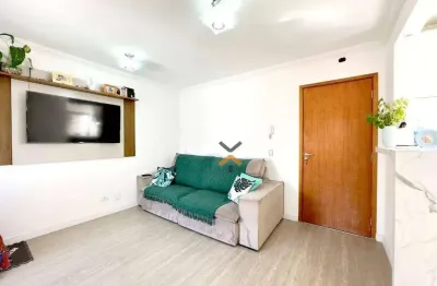 Cobertura com 2 dormitórios à venda, 98 m² por r$ 402.000,00 - vila camilópolis - santo andré/sp