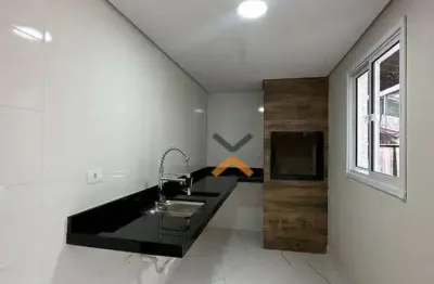 Cobertura com 2 dormitórios, 122 m² - venda por r$ 550.000,00 ou aluguel por r$ 3.280,01/mês - vila linda - santo andré/sp
