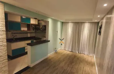 Apartamento à venda, 59 m² por r$ 280.000,00 - parque são vicente - mauá/sp
