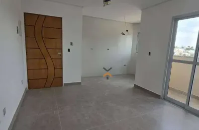 Cobertura com 2 dormitórios à venda, 106 m² por r$ 450.000,00 - vila alzira - santo andré/sp