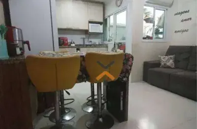 Apartamento com 2 dormitórios à venda, 56 m² por r$ 329.000,00 - parque oratório - santo andré/sp