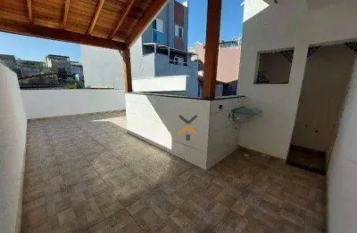 Cobertura à venda, 78 m² por r$ 426.000,00 - vila linda - santo andré/sp